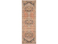 LivingStyles Legacy No.850 Bohemian Runner Rug, 500x80cm, Salmon / Midnight offer