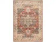 LivingStyles Legacy No.850 Bohemian Rug, 400x300cm, Terracotta / Charcoal offer