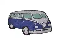 LivingStyles Kombi Coir Doormat, 75x43cm, Blue offer