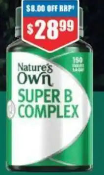 Nature's Own SUPER B COMPLEX