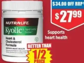 Chemist Warehouse NUTRA-LIFE Kyolic offer
