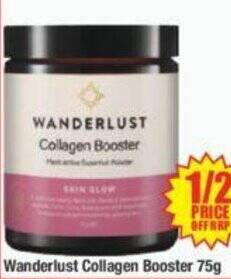Chemist Warehouse Wanderlust Collagen Booster 75g offer