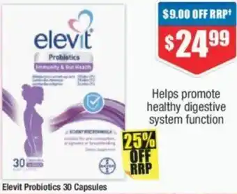Chemist Warehouse Elevit Probiotics 30 Capsules offer