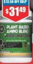 Chemist Warehouse Plant Based Amino Blend Mango Kiwi 300g offer