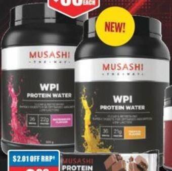 Chemist Warehouse WPI PROTEIN WATER offer