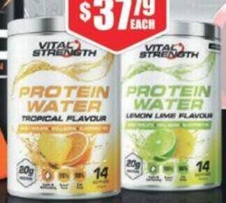 Chemist Warehouse VITAL STRENGTH PROTEIN WATER offer