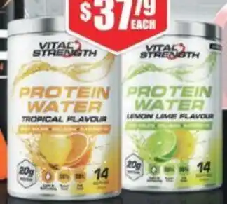 VITAL STRENGTH PROTEIN WATER