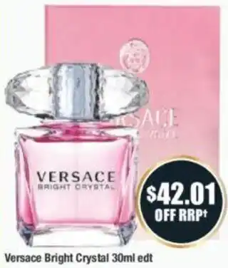 Chemist Warehouse Versace Bright Crystal 30ml edt offer