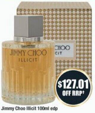 Chemist Warehouse Jimmy Choo Illicit 100ml edp offer