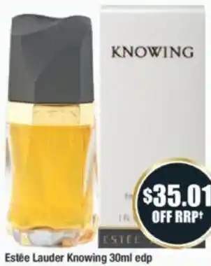 Chemist Warehouse Estée Lauder Knowing 30ml edp offer