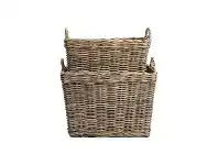 LivingStyles Studio 2 Piece Cane Storage Basket Set offer