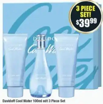 Chemist Warehouse Davidoff Cool Water 100ml edt 3 Piece Set offer