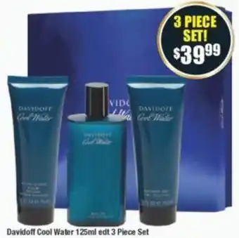 Davidoff Cool Water 125ml edt 3 Piece Set