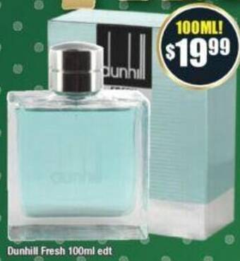 Chemist Warehouse Dunhill Fresh 100ml edt offer