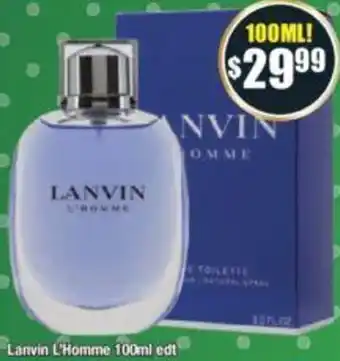 Lanvin L'Homme 100ml edt