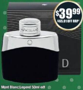 Chemist Warehouse Mont Blanc Legend 50ml edt offer