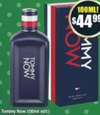 Chemist Warehouse Tommy Now 100ml edt offer