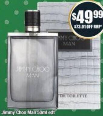 Chemist Warehouse Jimmy Choo Man 50ml edt offer