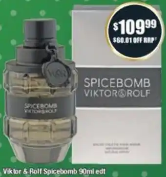 Chemist Warehouse Viktor & Rolf Spicebomb 90ml edt offer