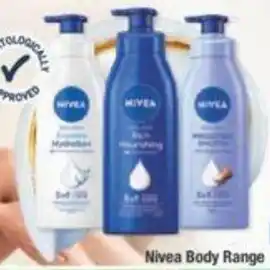 Chemist Warehouse Nivea Body Range offer