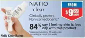 Natio Clear Range