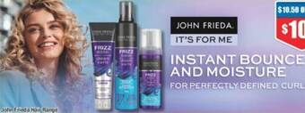 Chemist Warehouse John Frieda Hair Range offer