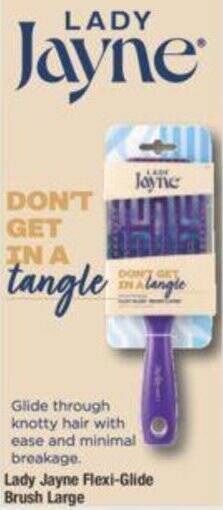 Chemist Warehouse Lady Jayne Flexi-Glide Brush Large offer