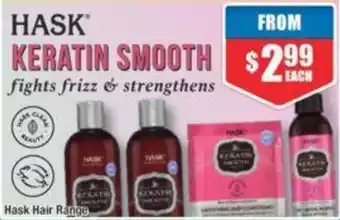 Chemist Warehouse Hask Hair Range offer