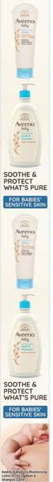 Chemist Warehouse Aveeno Baby Daily Moisturising Lotion 227ml or Wash & Shampoo 532ml offer