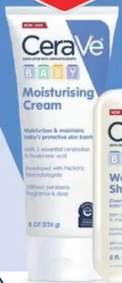 Chemist Warehouse CeraVe Baby Moisturising Cream 226g offer