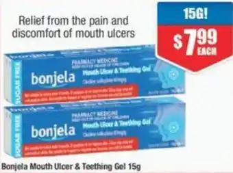 Bonjela Mouth Ulcer & Teething Gel 15g