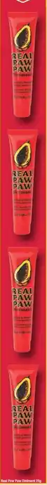 Chemist Warehouse Real Paw Paw Ointment 25g offer