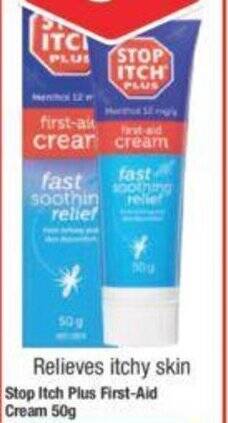 Chemist Warehouse Stop Itch Plus First-Aid Cream 50g offer