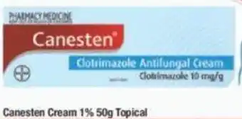 Chemist Warehouse Canesten Cream 1% 50g Topical offer
