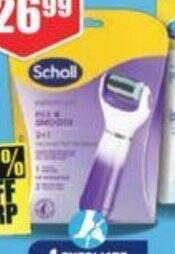 Chemist Warehouse Scholl Expert Care 2in1 Electronic Foot File System offer