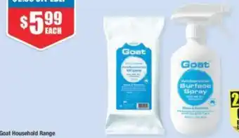 Chemist Warehouse Goat Household Range offer