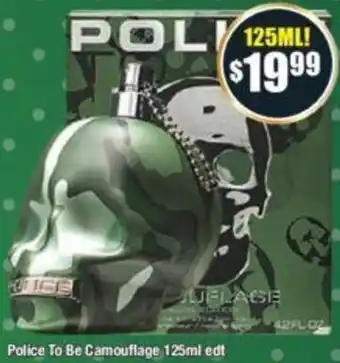 Chemist Warehouse Police To Be Camouflage 125ml edt offer