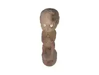LivingStyles Kahn Carved Wooden Figure Sculpture offer
