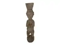 LivingStyles Godda Carved Wooden Figure Sculpture offer