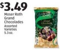 ALDI Moser Roth Grand Chocolades offer