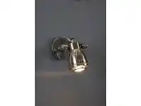 LivingStyles Hanover Brass Focus Wall Lamp, Antique Silver offer
