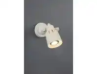 LivingStyles Bremen Iron Focus Wall Lamp, White offer
