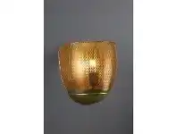 LivingStyles Riva Perforated Iron Wall Sconce, Antique Brass offer