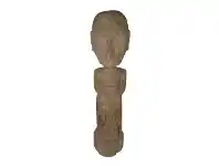 LivingStyles Agu Carved Wooden Figure Sculpture offer