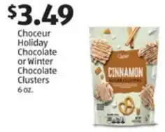 ALDI Choceur Holiday Chocolate or Winter Chocolate Clusters offer