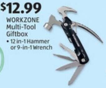 ALDI WORKZONE Multi-Tool Giftbox offer