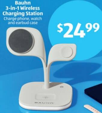 ALDI Bauhn 3-in-1 Wireless Charging Station offer