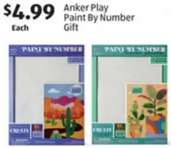 ALDI Anker Play Paint By Number Gift offer