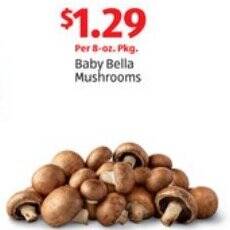 ALDI Baby Bella Mushrooms offer