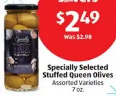 ALDI Specially Selected Stuffed Queen Olives offer